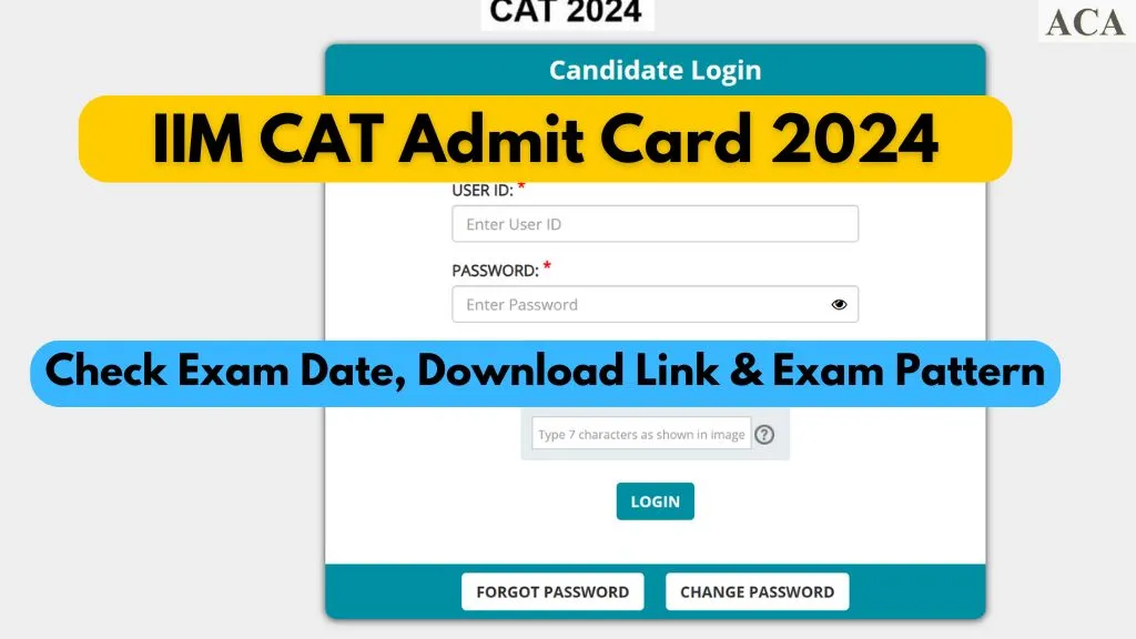 IIM Cat admit card