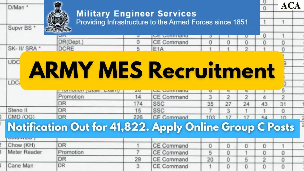 army mes recruitment